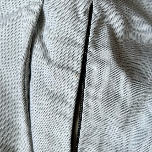 Lululemon Commission Short Qwick Oxford 11" *Relaxed White / Black Sz 36 - Picture 14 of 16